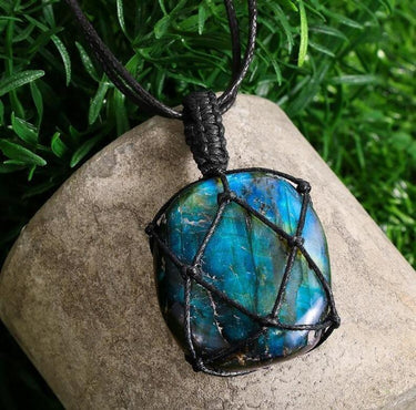 Dragons Heart Labradorite Necklace-Your Soul Place
